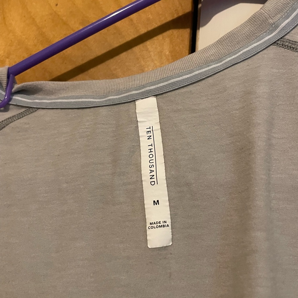 Ten Thousand Men's Light Gray Long Sleeve Tee